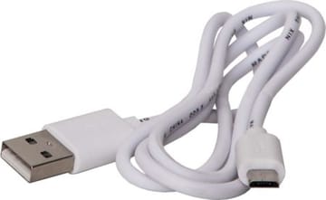 Flamme Charge LED-lys 24 cm - hvit - Belysning - Dekorasjonsbelysning - Dekorativ innendørsbelysning - Batteridrevne lys