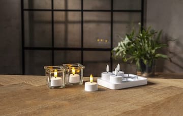 Flamme Charge LED-telys 6-pakning - hvit - Belysning - Dekorasjonsbelysning - Dekorativ innendørsbelysning - Batteridrevne lys