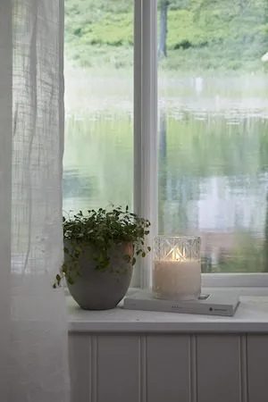 Flamme Romb LED-lys 10 cm - transparent - Belysning - Dekorasjonsbelysning - Dekorativ innendørsbelysning - Batteridrevne lys