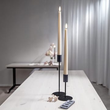 Flamme Slim LED-kronelys 2-pakning 28,5 cm - beige - Belysning - Dekorasjonsbelysning - Dekorativ innendørsbelysning - Batteridrevne lys