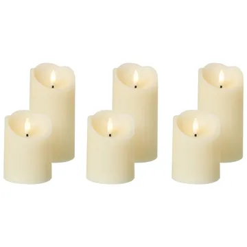 LED-lys Amorea Sett med 6 - Interiør - Dekorasjon & innredningsdetaljer - Julepynt & juledekorasjon - Jul lys