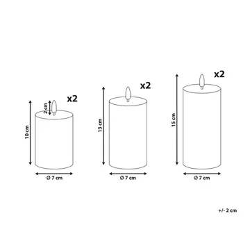 LED-lys Braise Sett med 6 - Interiør - Dekorasjon & innredningsdetaljer - Julepynt & juledekorasjon - Jul lys