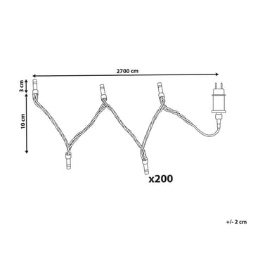 Lyslenke Igaliku - 27 m - Belysning - Julebelysning - Julelys