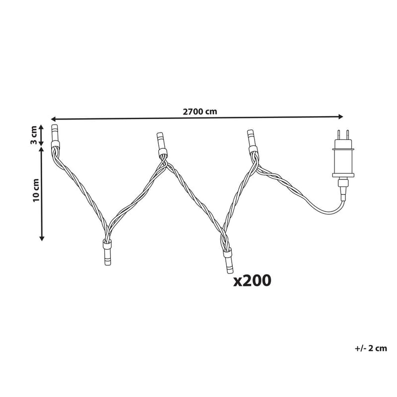 Lyslenke Igaliku - 27 m - Belysning - Julebelysning - Julelys