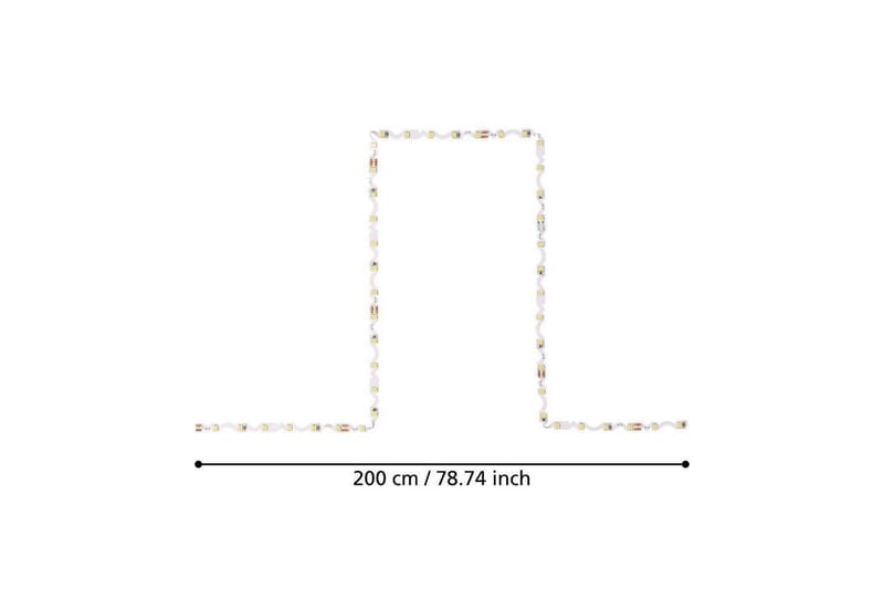 Lyslist Eglo Fleksibel 4000K 2 m - 2 m - Belysning - Dekorasjonsbelysning - Dekorativ innendørsbelysning - Lyslist