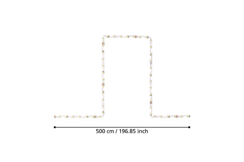 Lyslist Eglo Fleksibel 4000K 5 m - 5 m - Belysning - Dekorasjonsbelysning - Dekorativ innendørsbelysning - Lyslist