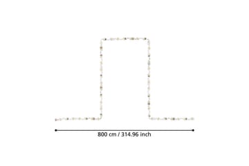 Lyslist Eglo Fleksibel 4000K 8 m - 8 m - Belysning - Dekorasjonsbelysning - Dekorativ innendørsbelysning - Lyslist
