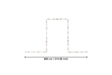 Lyslist Eglo Fleksibel CCT 8 m - 8 m - Belysning - Dekorasjonsbelysning - Dekorativ innendørsbelysning - Lyslist