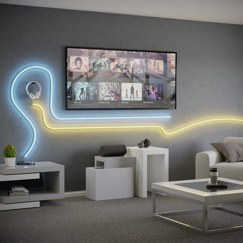 Lyslist Neon Stripe - 5 m - Belysning - Dekorasjonsbelysning - Dekorativ innendørsbelysning - Lyslist