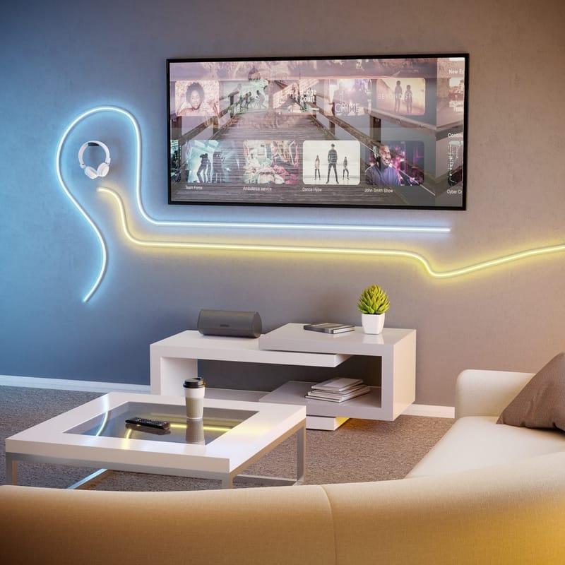 Lyslist Neon Stripe - 5 m - Belysning - Dekorasjonsbelysning - Dekorativ innendørsbelysning - Lyslist
