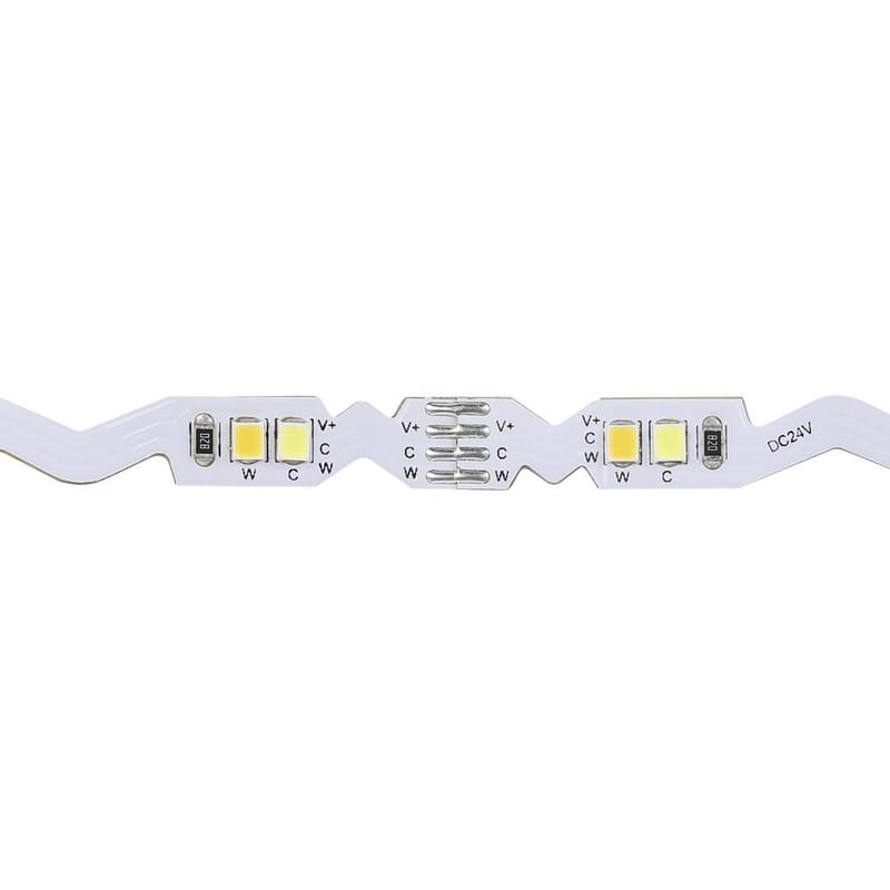 Lyslist Stripe-Z LED-ZIG-CCT - 2 m - Belysning - Dekorasjonsbelysning - Dekorativ innendørsbelysning - Lyslist