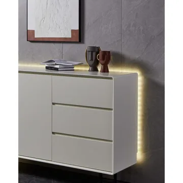 Lyslist Stripe-Z LED-ZIG-RGB/CCT - 8 m - Belysning - Dekorasjonsbelysning - Dekorativ innendørsbelysning - Lyslist