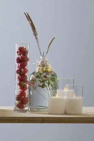 M-Twinkle LED-kubbelys 15 cm - transparent - Belysning - Dekorasjonsbelysning - Dekorativ innendørsbelysning - Batteridrevne lys