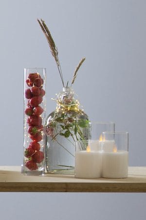 M-Twinkle LED-kubbelys 15 cm - transparent - Belysning - Dekorasjonsbelysning - Dekorativ innendørsbelysning - Batteridrevne lys