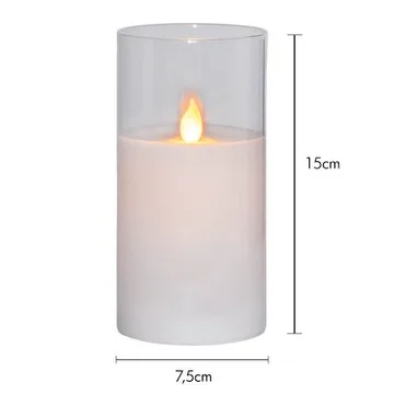 M-Twinkle LED-kubbelys 15 cm - transparent - Belysning - Dekorasjonsbelysning - Dekorativ innendørsbelysning - Batteridrevne lys