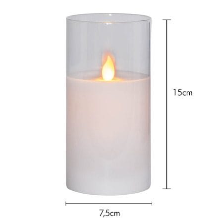 M-Twinkle LED-kubbelys 15 cm - transparent - Belysning - Dekorasjonsbelysning - Dekorativ innendørsbelysning - Batteridrevne lys