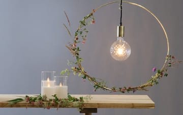 M-Twinkle LED-kubbelys 15 cm - transparent - Belysning - Dekorasjonsbelysning - Dekorativ innendørsbelysning - Batteridrevne lys