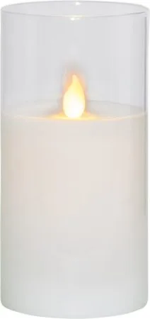 M-Twinkle LED-kubbelys 15 cm, transparent
