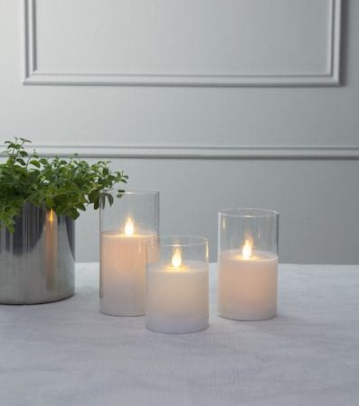 M-Twinkle LED-kubbelys 15 cm - transparent - Belysning - Dekorasjonsbelysning - Dekorativ innendørsbelysning - Batteridrevne lys