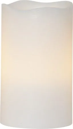 May LED-kubbelys 3-pakning 7,5 cm - marmorert hvit - Belysning - Dekorasjonsbelysning - Dekorativ innendørsbelysning - Batteridrevne lys
