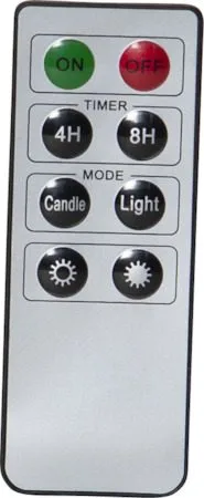 May LED-kubbelys 3-pakning 7,5 cm - marmorert hvit - Belysning - Dekorasjonsbelysning - Dekorativ innendørsbelysning - Batteridrevne lys