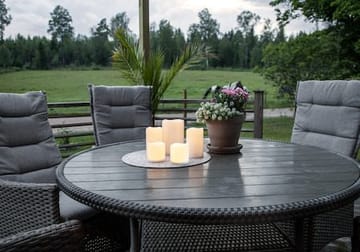 Paul sett med 5 LED-kubbelys 10 cm - elfenbenshvit - Belysning - Dekorasjonsbelysning - Dekorativ innendørsbelysning - Batteridrevne lys