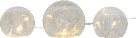 Triss glassdekorasjon 77 cm - transparent - Belysning - Dekorasjonsbelysning - Dekorativ innendørsbelysning - Lysslynge ball
