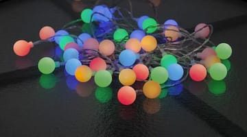 Berry lysslynge - opal, flerfarget - Belysning - Dekorasjonsbelysning - Dekorativ utendørsbelysning - Lyslenke utendørs