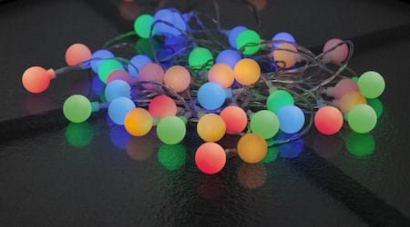 Berry lysslynge - opal, flerfarget - Belysning - Dekorasjonsbelysning - Dekorativ utendørsbelysning - Lyslenke utendørs