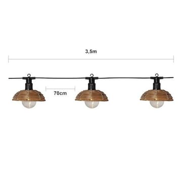 Cesta Light Lysslynge - Lysebrun - Belysning - Dekorasjonsbelysning - Dekorativ utendørsbelysning - Lyslenke utendørs