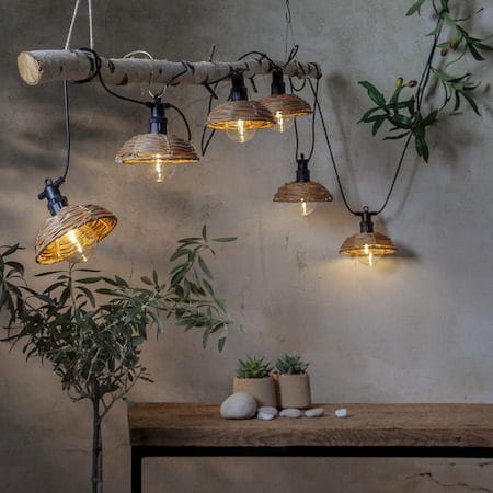 Cesta Light Lysslynge - Lysebrun - Belysning - Dekorasjonsbelysning - Dekorativ utendørsbelysning - Lyslenke utendørs