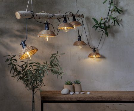 Cesta Light Lysslynge - Lysebrun - Belysning - Dekorasjonsbelysning - Dekorativ utendørsbelysning - Lyslenke utendørs