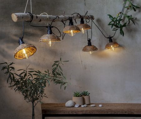 Cesta Light Lysslynge - Lysebrun - Belysning - Dekorasjonsbelysning - Dekorativ utendørsbelysning - Lyslenke utendørs