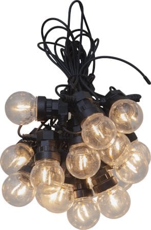 Circus Small Filament lysslynge - transparent og svart - Belysning - Dekorasjonsbelysning - Dekorativ utendørsbelysning - Lyslenke utendørs