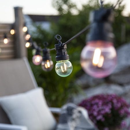Circus Small Filament lysslynge - pastell flerfarget - Belysning - Dekorasjonsbelysning - Dekorativ utendørsbelysning - Lyslenke utendørs