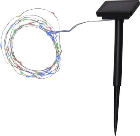 Dew Drop solcellelysslynge 500 cm - sølv - Belysning - Dekorasjonsbelysning - Dekorativ utendørsbelysning - LED-belysning utendørs