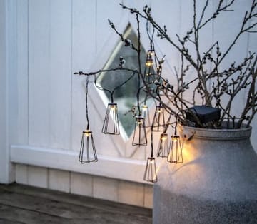 Eddy Solcellelysslynge - svart - Belysning - Dekorasjonsbelysning - Dekorativ utendørsbelysning - LED-belysning utendørs