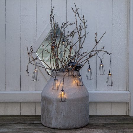 Eddy Solcellelysslynge - svart - Belysning - Dekorasjonsbelysning - Dekorativ utendørsbelysning - LED-belysning utendørs