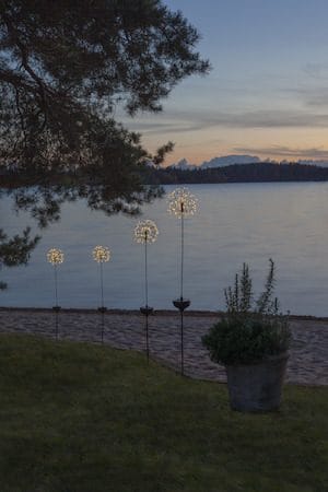 Firework Solar solcelledekorasjon 85 cm - svart - Belysning - Dekorasjonsbelysning - Dekorativ utendørsbelysning - LED-belysning utendørs