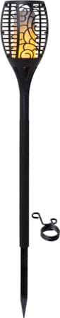 Flame solcellefakkel 54 cm - svart - Belysning - Dekorasjonsbelysning - Dekorativ utendørsbelysning - LED-belysning utendørs