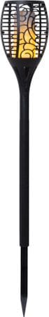 Flame solcellefakkel 54 cm - svart - Belysning - Dekorasjonsbelysning - Dekorativ utendørsbelysning - LED-belysning utendørs