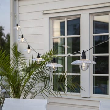 Glassy Light lysslynge - transparent med svart kabel - Belysning - Dekorasjonsbelysning - Dekorativ utendørsbelysning - Lyslenke utendørs