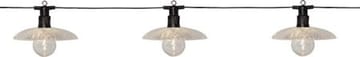 Glassy Light lysslynge - transparent med svart kabel - Belysning - Dekorasjonsbelysning - Dekorativ utendørsbelysning - Lyslenke utendørs