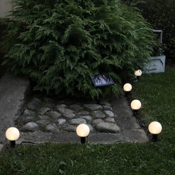 Globus solcellelysslynge 500 cm - hvit - Belysning - Dekorasjonsbelysning - Dekorativ utendørsbelysning - LED-belysning utendørs