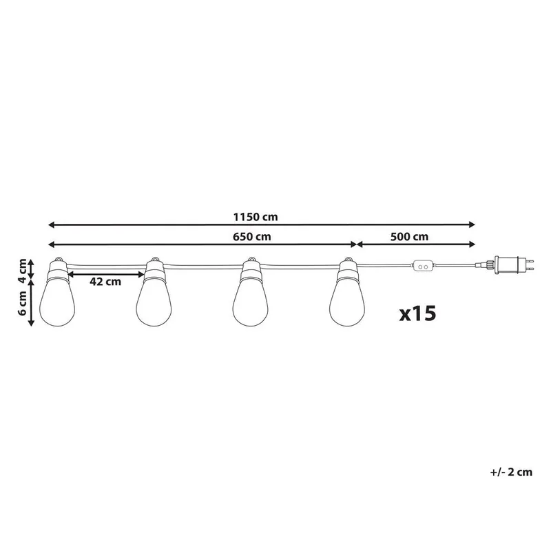 LED-lysslynge for utendørsbruk Itilleq - Belysning - Julebelysning - Julebelysning utendørs