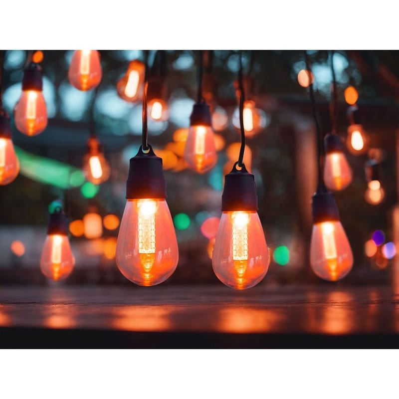 LED-lysslynge for utendørsbruk Itilleq - Belysning - Dekorasjonsbelysning - Dekorativ utendørsbelysning - Lyslenke utendørs