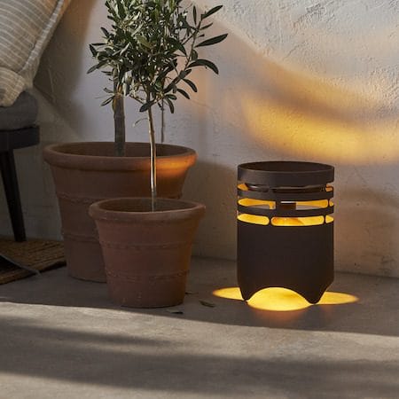 Marron Solcellelykt 25 cm - mørkebrun - Belysning - Dekorasjonsbelysning - Dekorativ utendørsbelysning - LED-belysning utendørs