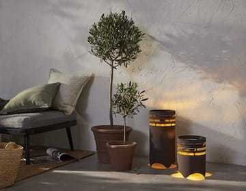 Marron Solcellelykt 25 cm - mørkebrun - Belysning - Dekorasjonsbelysning - Dekorativ utendørsbelysning - LED-belysning utendørs