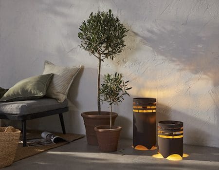Marron Solcellelykt 25 cm - mørkebrun - Belysning - Dekorasjonsbelysning - Dekorativ utendørsbelysning - LED-belysning utendørs