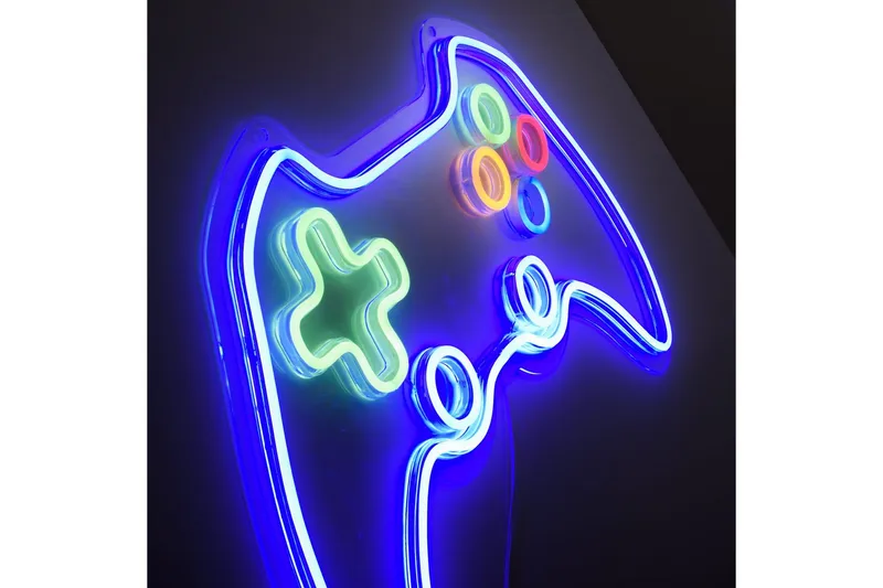 Neon-Gamer Just Light Dekorativ Lampe - Belysning - Dekorasjonsbelysning - Dekorativ utendørsbelysning - Lysnett